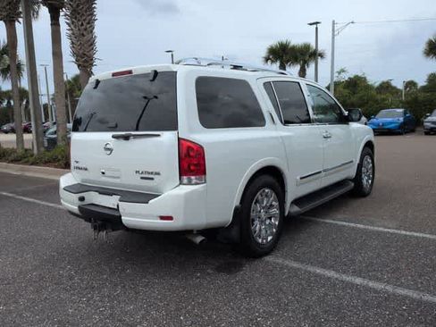 Used 2015 Nissan Armada Platinum w/ 2nd Row Captain Seat Package RWD image 8