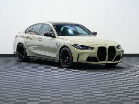 Used 2024 BMW M3 Competition w/ M Carbon Exterior Package RWD image 4