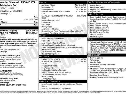 New 2026 Chevrolet Silverado 2500 LTZ w/ LTZ Premium Package AWD/4WD image 28