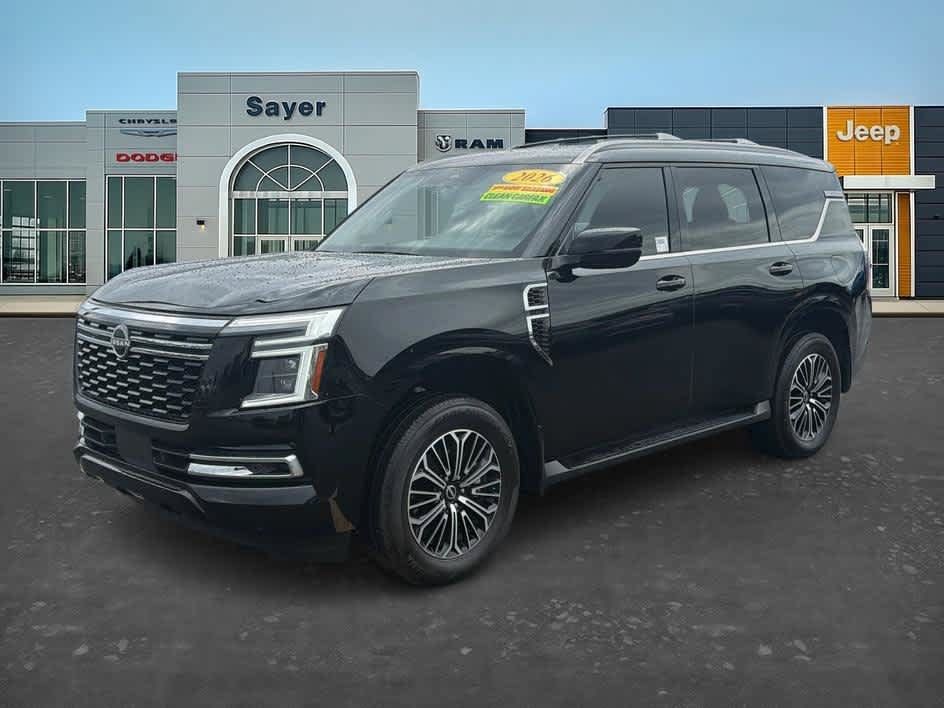 Used 2026 Nissan Armada SL w/ Captain's Chari Seat Package AWD/4WD image 3