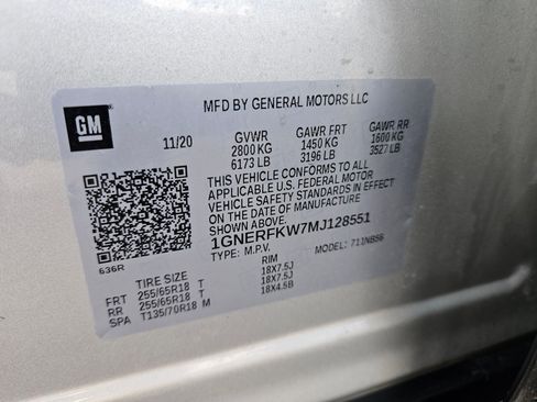 Used 2021 Chevrolet Traverse LS w/ LPO, Cargo Package image 22