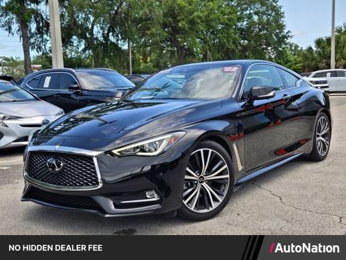 Used 2022 INFINITI Q60 3.0t Luxe w/ Essential Package RWD image 1