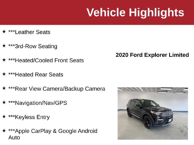 Used 2020 Ford Explorer Limited AWD/4WD image 10