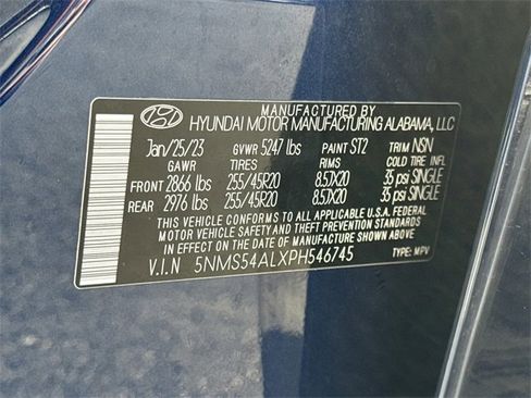 Used 2023 Hyundai Santa Fe Calligraphy image 33