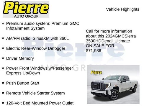 Used 2024 GMC Sierra 3500 Denali Ultimate AWD/4WD image 15