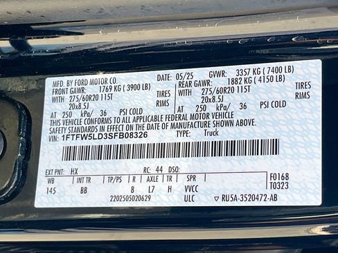 Used 2025 Ford F150 Lariat w/ Equipment Group 502A High AWD/4WD image 35