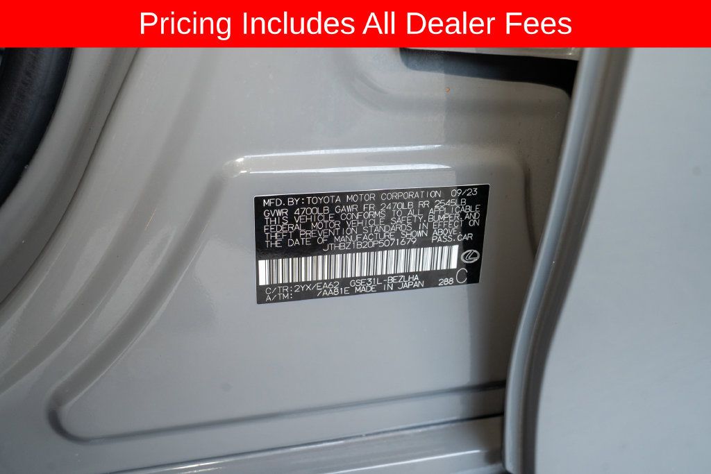 Used 2023 Lexus IS 350 F Sport w/ Accessory Package 2 RWD image 27