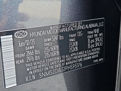 Used 2023 Hyundai Santa Fe SEL AWD/4WD image 27