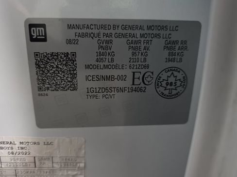 Used 2022 Chevrolet Malibu LT FWD image 9