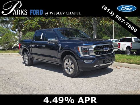 Certified 2023 Ford F150 Platinum w/ Equipment Group 701A High AWD/4WD image 1