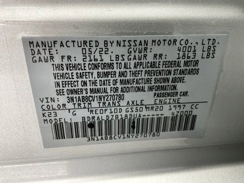 Used 2022 Nissan Sentra SV image 29