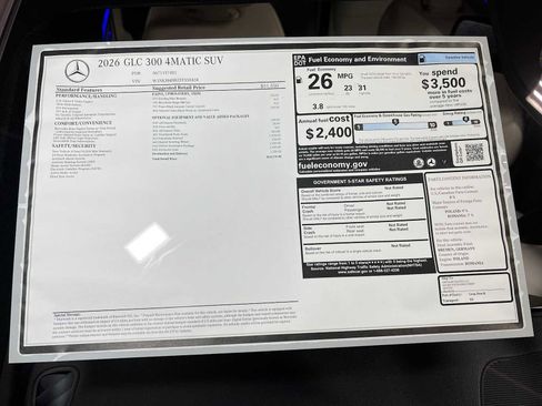 New 2026 Mercedes-Benz GLC 300 4MATIC image 45