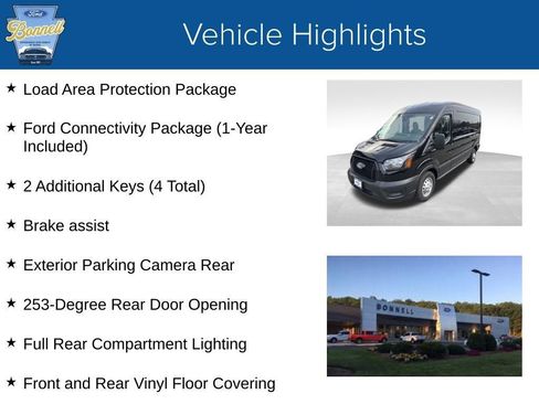 New 2026 Ford Transit 250 148 Medium Roof Extended AWD w/ Load Area Protection Package image 5