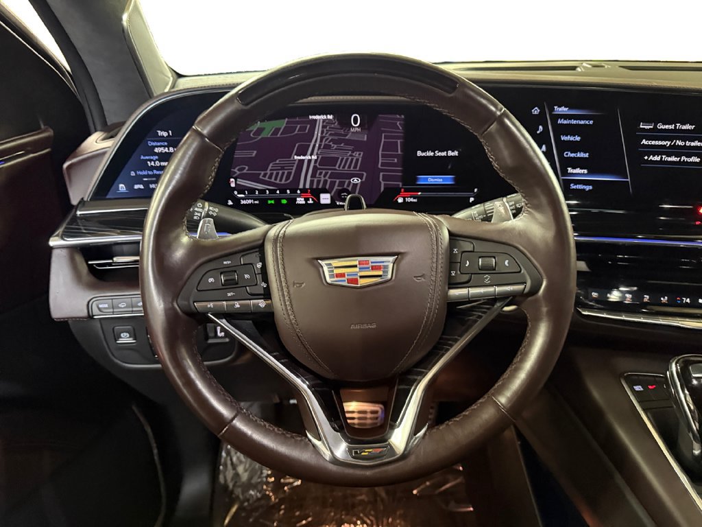 Used 2023 Cadillac Escalade V w/ LPO, ONYX Package AWD/4WD image 12