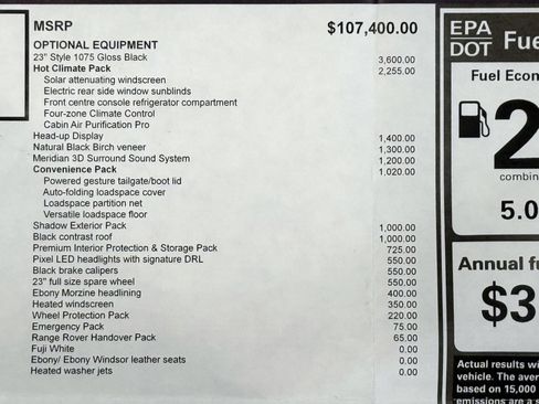 Used 2024 Land Rover Range Rover SE image 2