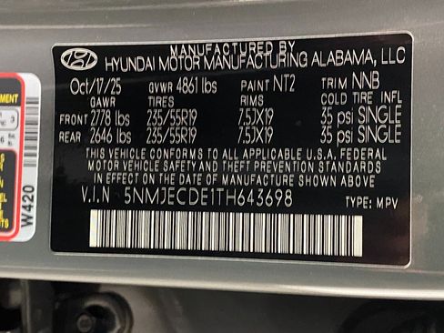 New 2026 Hyundai Tucson Limited image 38