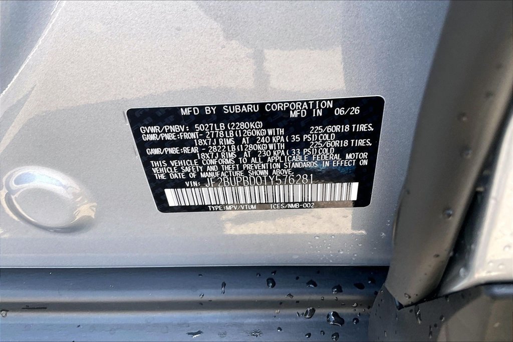 New 2026 Subaru Outback Premium AWD/4WD image 16