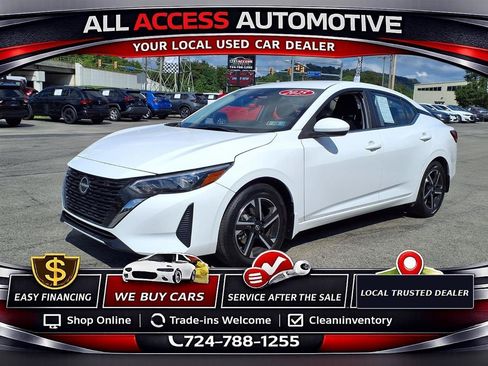 Used 2025 Nissan Sentra SV FWD image 3