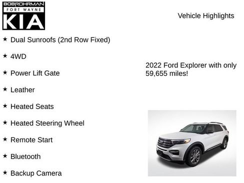 Used 2022 Ford Explorer XLT w/ Equipment Group 202A AWD/4WD image 8