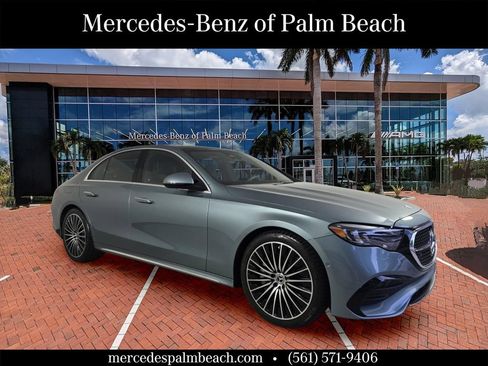Certified 2024 Mercedes-Benz E 450 4MATIC Sedan w/ Leather Package image 1