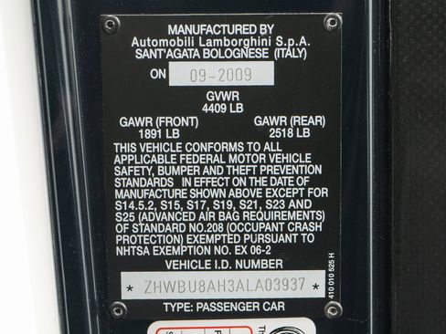 Used 2010 Lamborghini Murcielago LP 670-4 SV image 20