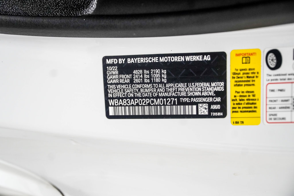 Used 2023 BMW M440i Coupe w/ Premium Package RWD image 46