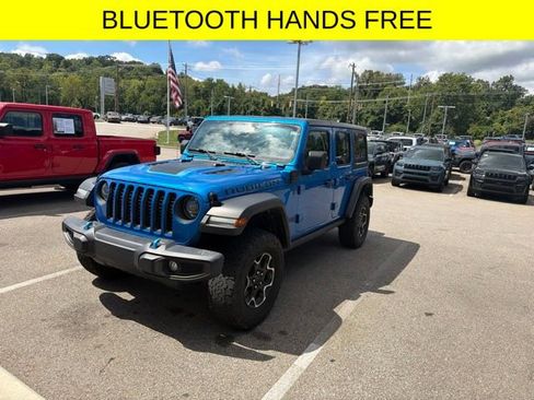 Used 2023 Jeep Wrangler Unlimited Rubicon 4xe w/ Cold Weather Group AWD/4WD image 3