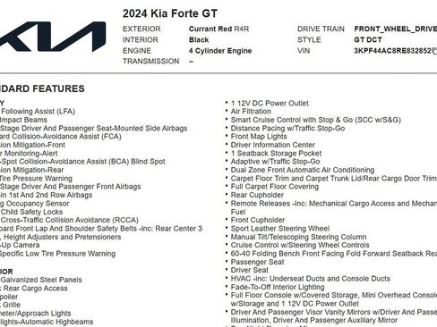 Used 2024 Kia Forte GT image 17
