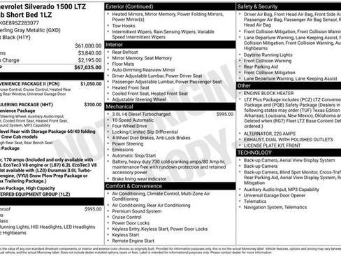 Certified 2025 Chevrolet Silverado 1500 LTZ w/ LTZ Convenience Package II AWD/4WD image 17