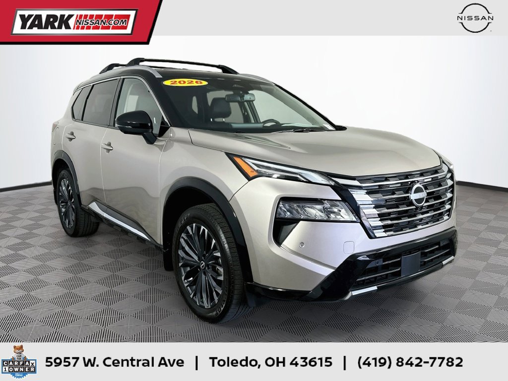 Certified 2026 Nissan Rogue Platinum w/ Platinum Premium Package AWD/4WD 360° Tour