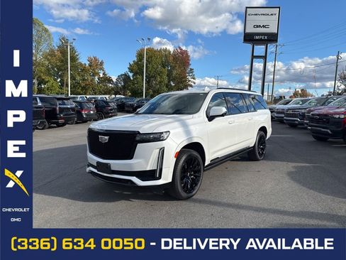 Used 2021 Cadillac Escalade ESV Sport Platinum w/ LPO, ONYX Package image 1