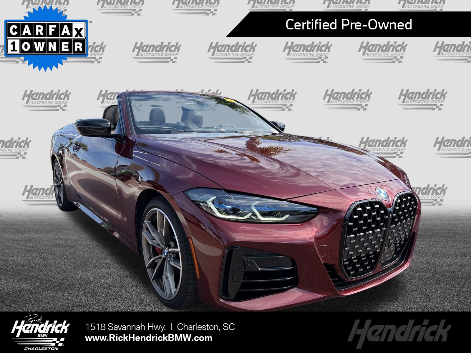 Certified 2024 BMW M440i Convertible RWD image 1