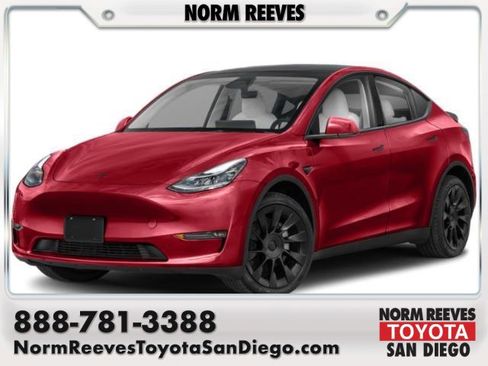 Used 2024 Tesla Model Y Long Range AWD/4WD image 1