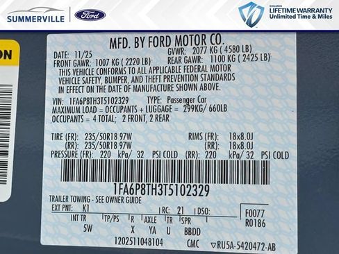 New 2026 Ford Mustang Premium RWD image 32