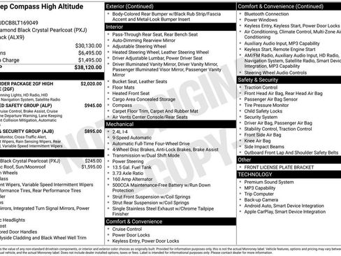 Used 2020 Jeep Compass High Altitude image 27