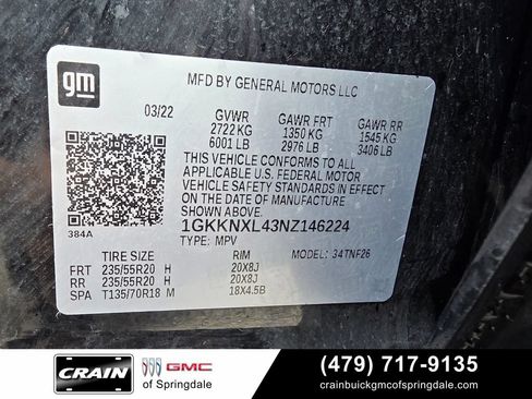 Used 2022 GMC Acadia Denali w/ Denali Ultimate Package AWD/4WD image 32