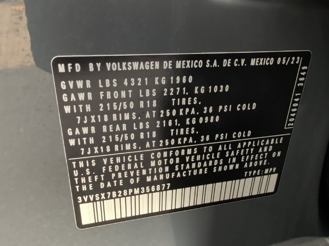 Used 2023 Volkswagen Taos SE FWD image 25