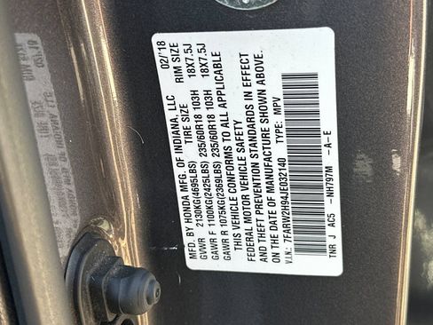 Used 2018 Honda CR-V Touring image 27
