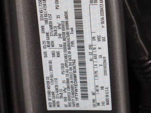 Used 2021 Ford F150 Lariat image 34