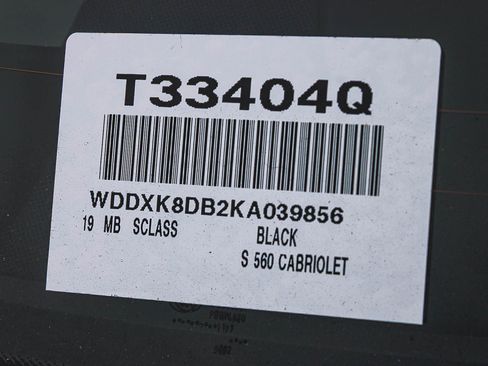 Used 2019 Mercedes-Benz S 560 Cabriolet image 34