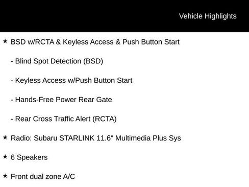 Used 2024 Subaru Outback Premium AWD/4WD image 4