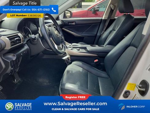 Used 2015 Lexus IS 250 AWD w/ Navigation System Package image 9