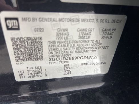 Used 2023 Chevrolet Silverado 1500 High Country w/ High Country Premium Package image 32