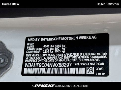 Used 2022 BMW Z4 M40i w/ Premium Package image 13