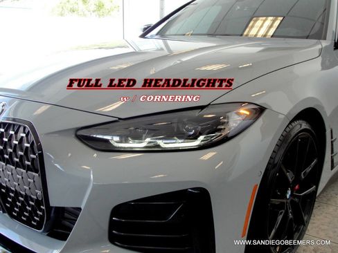 Used 2023 BMW M440i Gran Coupe M440i GC M PERF+HUD+3D CAMS+PR w/ Premium Package image 4