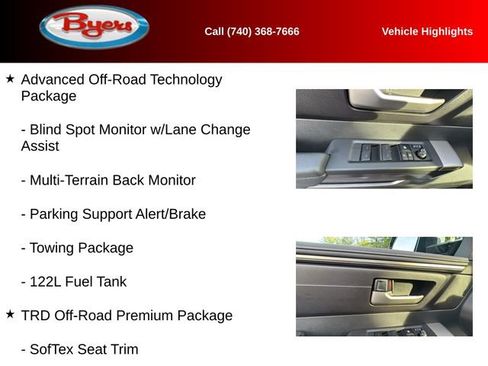 Used 2025 Toyota Tundra SR5 w/ TRD Off-Road Premium Package AWD/4WD image 13