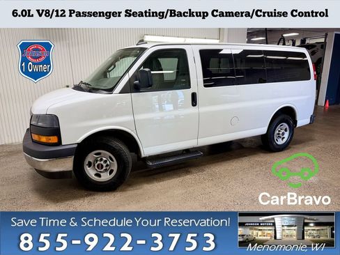 Certified 2019 GMC Savana 3500 LS w/ Cold Climate Package RWD image 1