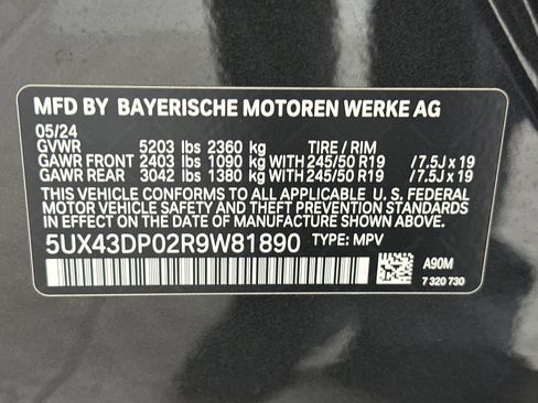 Certified 2024 BMW X3 sDrive30i w/ Convenience Package RWD image 20