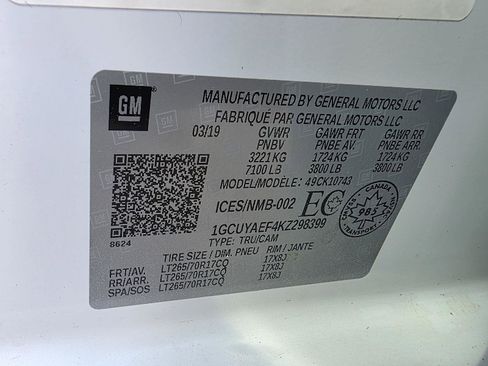 Used 2019 Chevrolet Silverado 1500 W/T w/ WT Convenience Package image 21