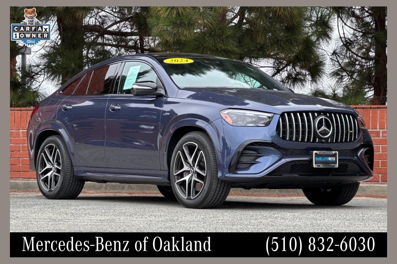 Certified 2024 Mercedes-Benz GLE 53 AMG 4MATIC Coupe 360° Tour
